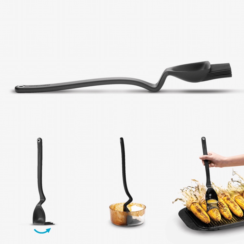 BBQ Brizzle Basting Brush – Black