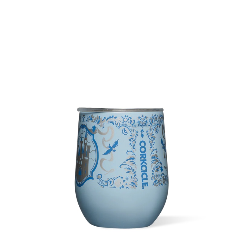Corkcicle 12 oz Disney Stemless Tumbler- Cinderella