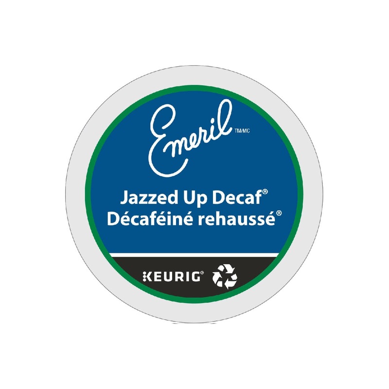 Emeril’s Decaffeinated Jazzed Up K-Cup Recyclable Pods (Box of 24)