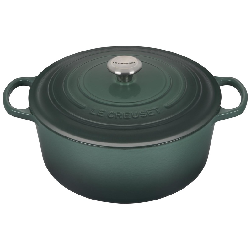 Le Creuset 9 Quart Round Dutch Oven Artichaut Green