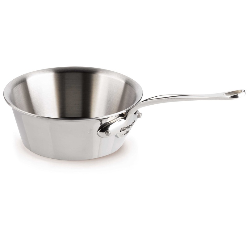 Mauviel M’Cook 1.9 qt. Splayed Saute Pan