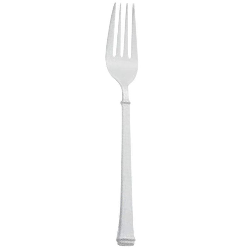 Walco 53051 Farmington 8 3/8″ 18/10 Stainless Steel Extra Heavy Weight European Table Fork – 12/Pack