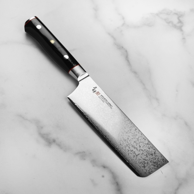 Zanmai Classic Pro Zebra Damascus 6.5″ Nakiri