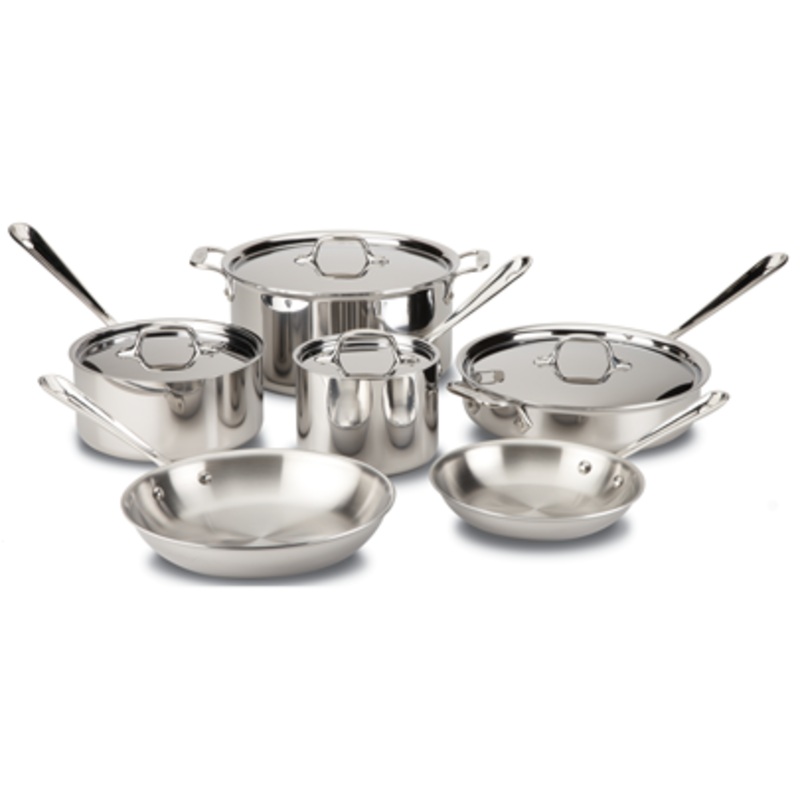 All Clad d3 – 10 Piece Set