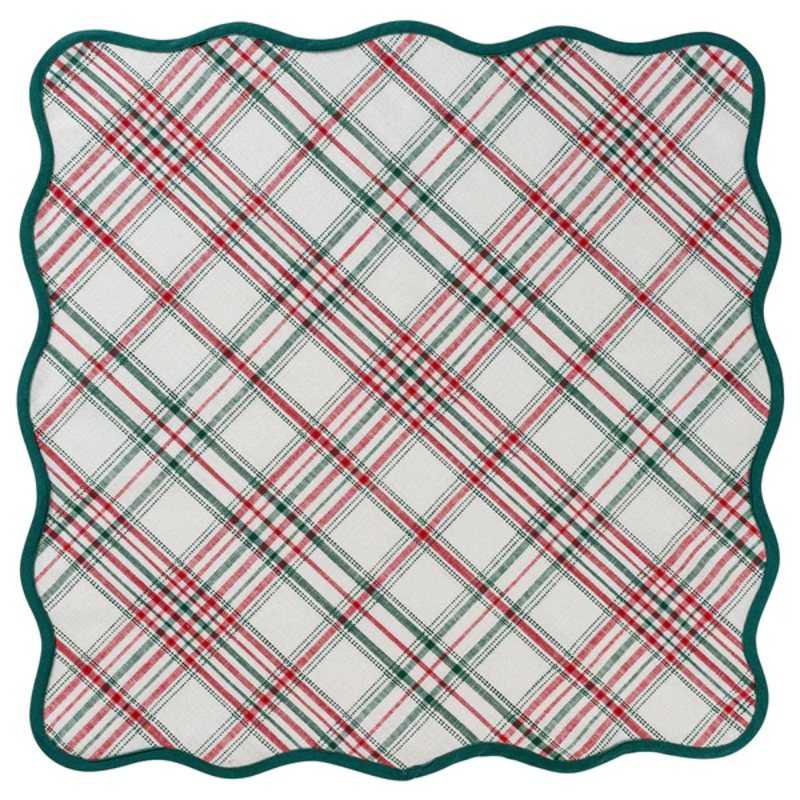 Juliska Merry Tartan Tablecloth