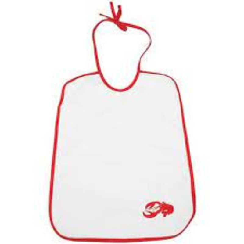 Nantucket Seafood Cotton Lobster Bibs – Set of 2