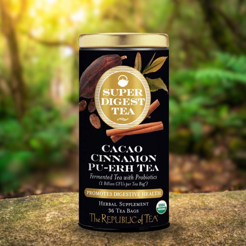 Organic Cacao Cinnamon Puerh Tea Bags by The Republic of Tea