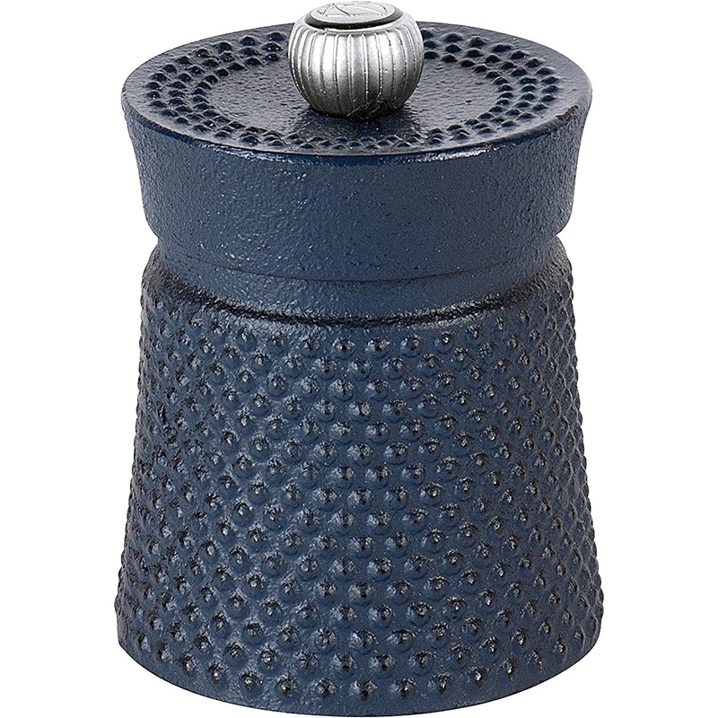 Peugeot BALI FONTE Blue Cast Iron Pepper Mill – 8cm/3″