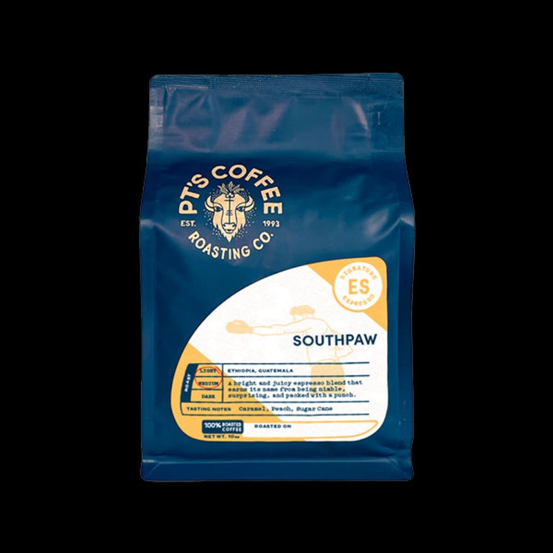 PT’s Coffee – Southpaw Espresso