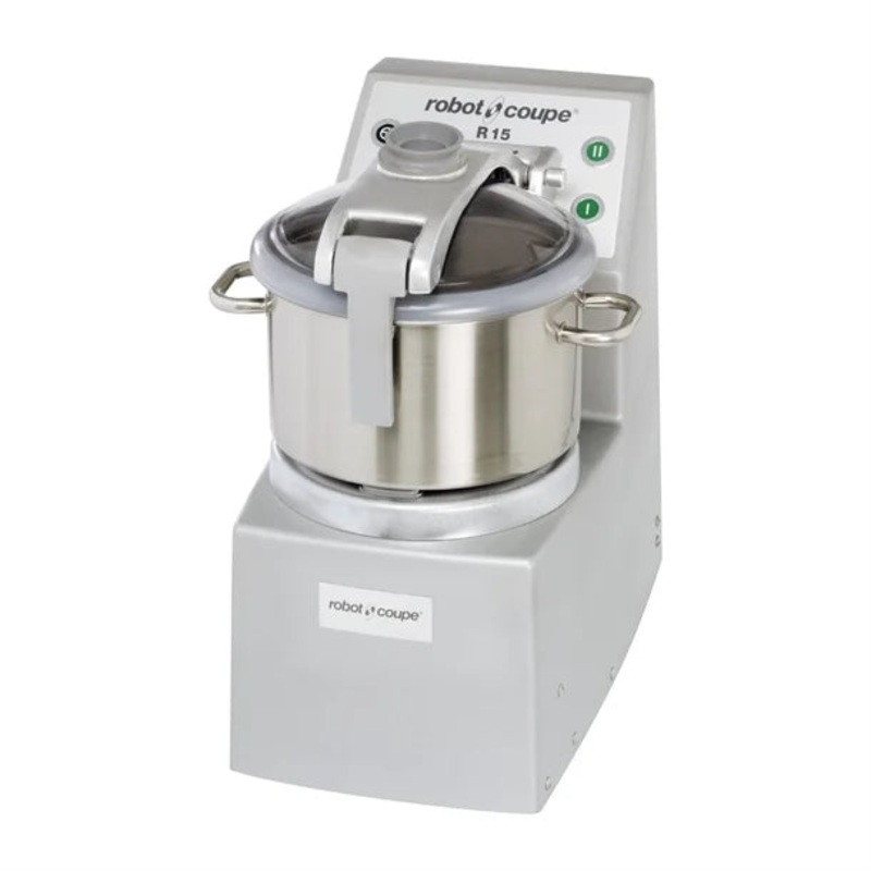 Robot Coupe Vertical Cutter Mixer – 15L Stainless Bowl – Variable Speed – R15