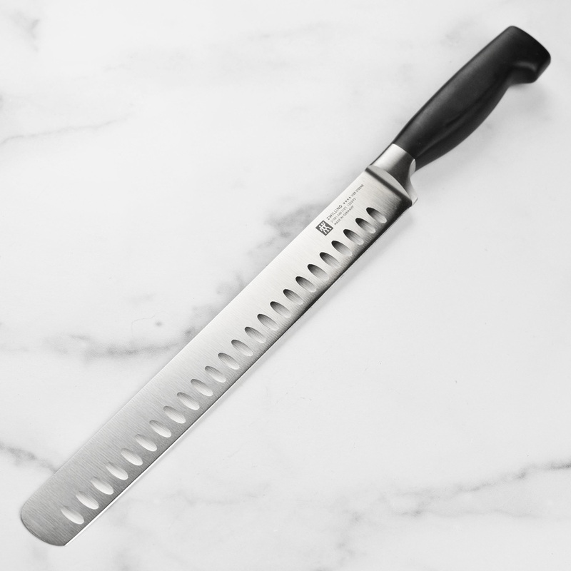 Zwilling Four Star 10″ Hollow Edge Slicing Knife