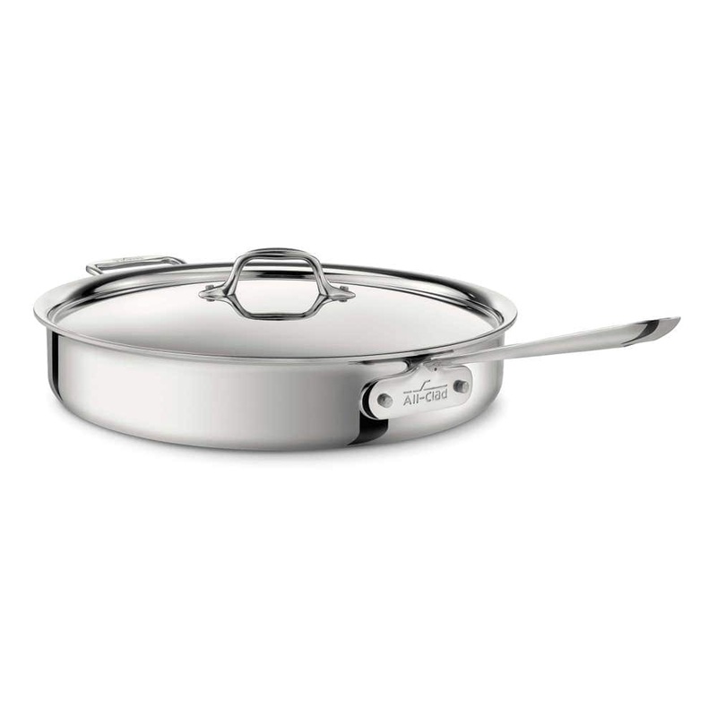 All-Clad Stainless Steel 6 qt. Saute Pot