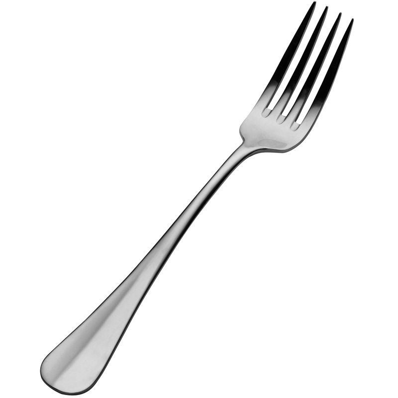 Bon Chef S1106 Chambers 8 1/2″ 18/10 Stainless Steel European Size Dinner Fork – 12/Pack