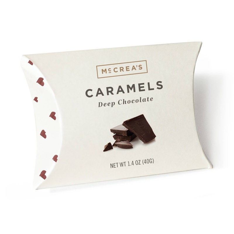 Caramels Pillow Box – Deep Chocolate