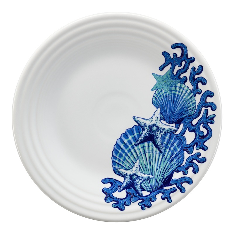 Coastal Classic Rim 9 Inch Luncheon Plate