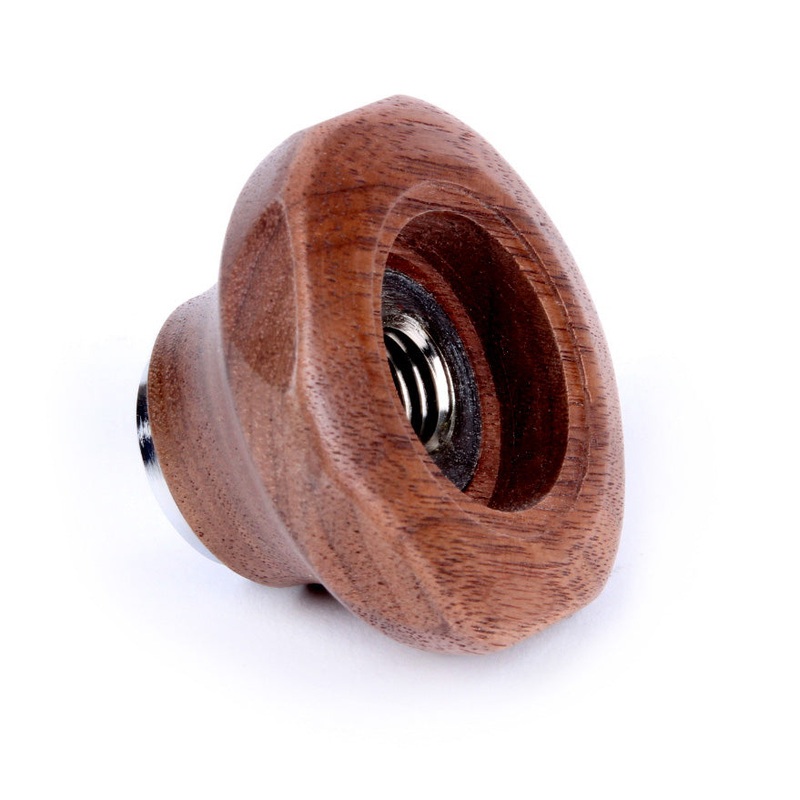 Custom Wood Steam/Water Knob – Profitec Gem Cut – Walnut | Arnold Wood Working PROGEMWAL