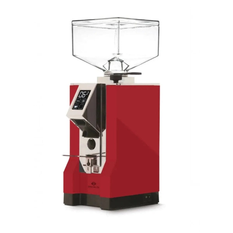 Eureka Mignon Specialita | Quiet Flat Burr Coffee Grinder (Red)