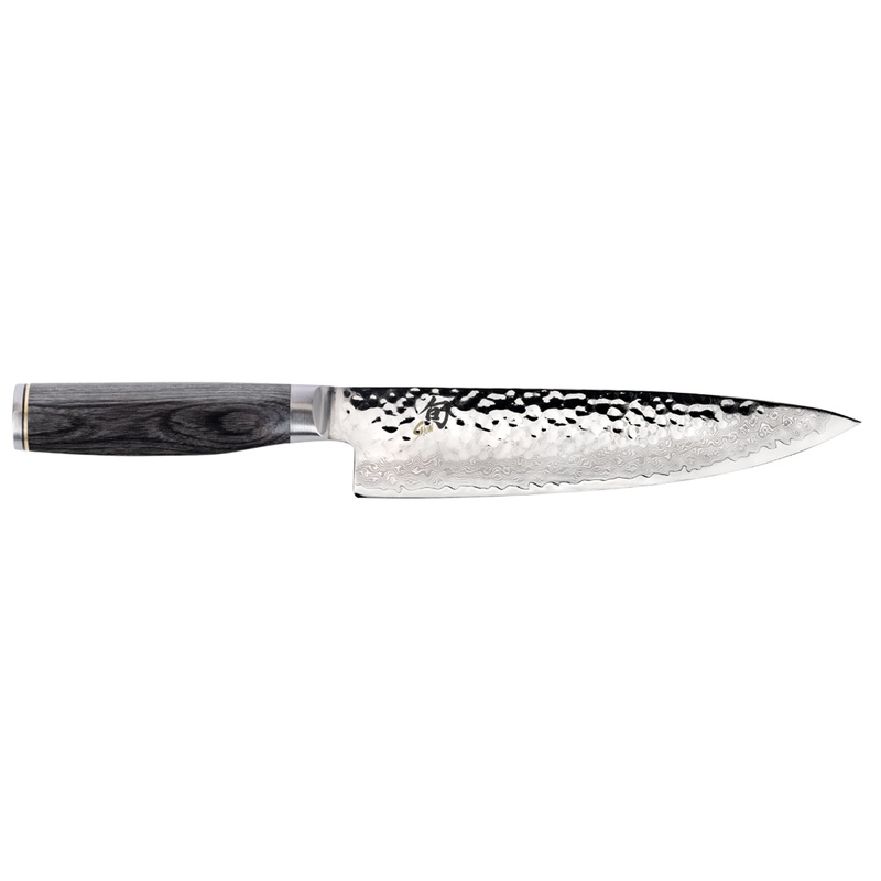 Shun Premier Grey Damascus Steel Chef’s Knife, 8-Inches
