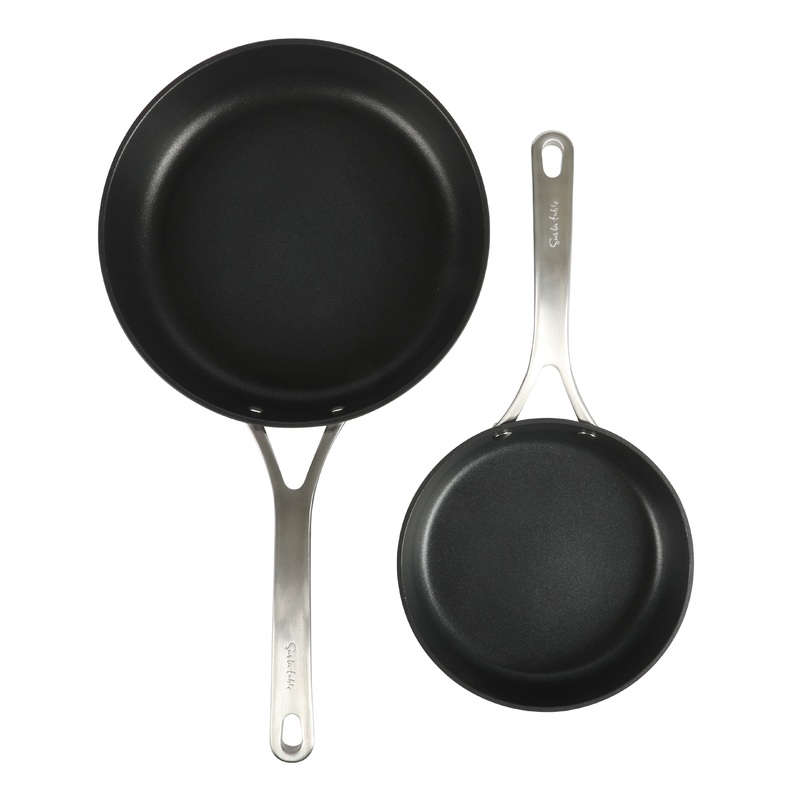 Sur La Table Market 2-Piece 10 & 12 Inch Premium Nonstick Hard Anodized Aluminum Fry Pan Set
