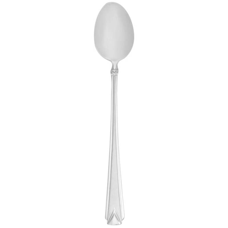 Walco 2604 Athenian 7 1/4″ 18/10 Stainless Steel Extra Heavy Weight Iced Tea Spoon – 12/Pack