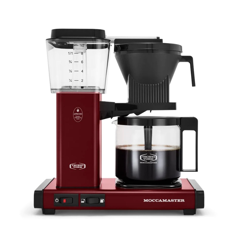 Moccamaster KBGV Select Coffee Maker – Merlot – Open Box