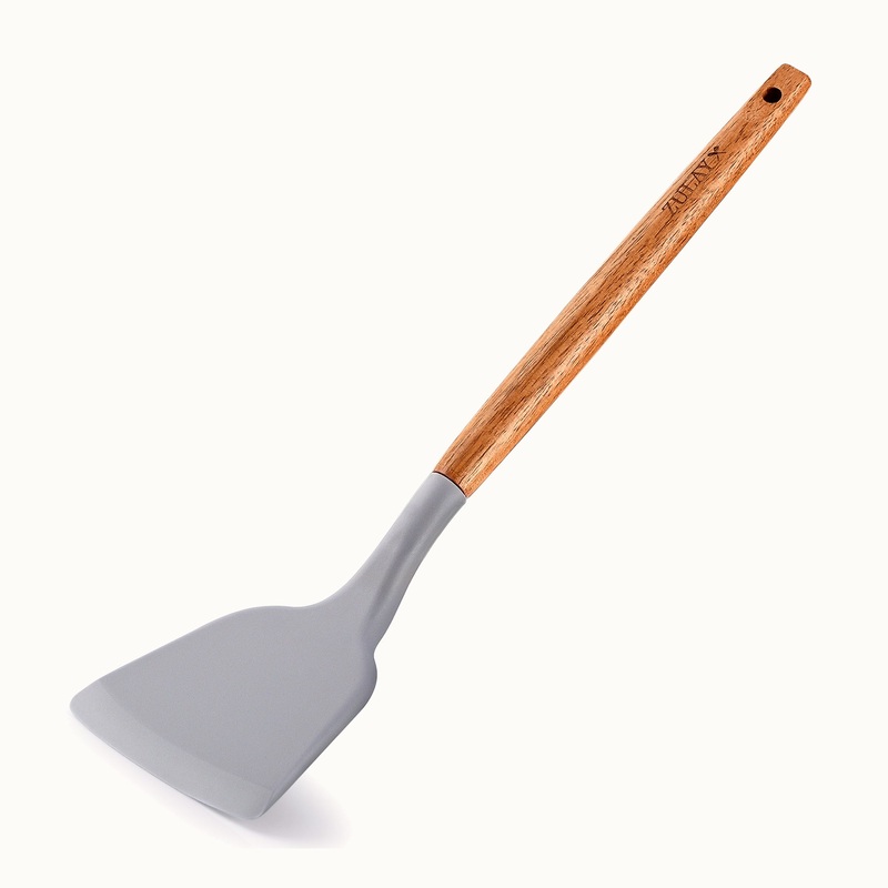 Silicone Spatula with Wooden Handle