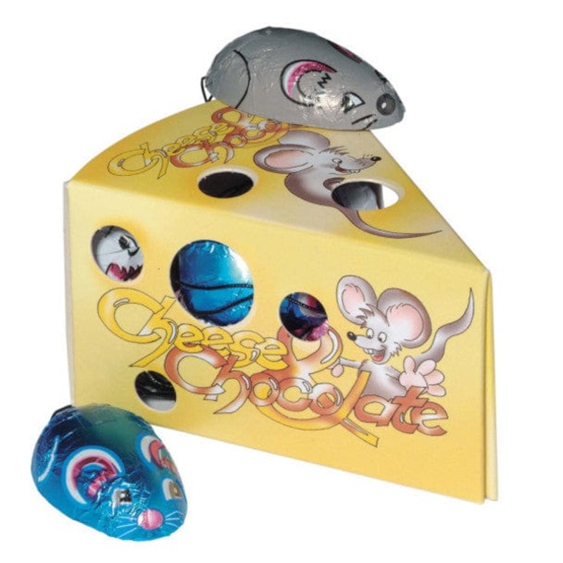 Storz Milk Chocolate Mice in Cheese Wedge