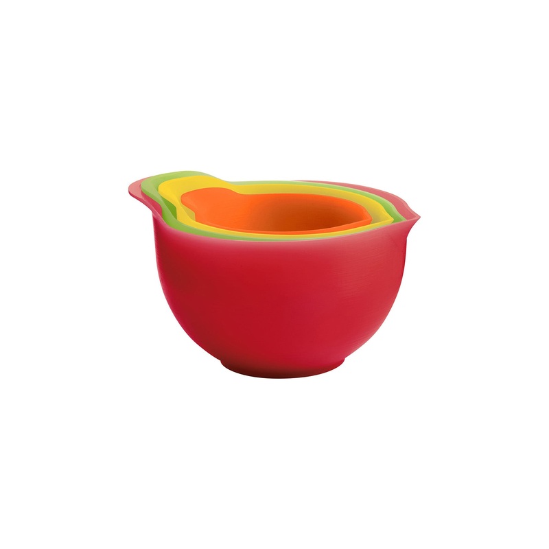 Trudeau Bamboo Melamine Measuring Cups, Set of 4