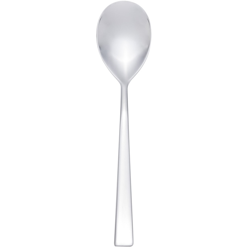 Arcoroc T3611 Latham 4 3/8″ 18/10 Stainless Steel Extra Heavy Weight Demitasse Spoon by Arc Cardinal – 12/Pack