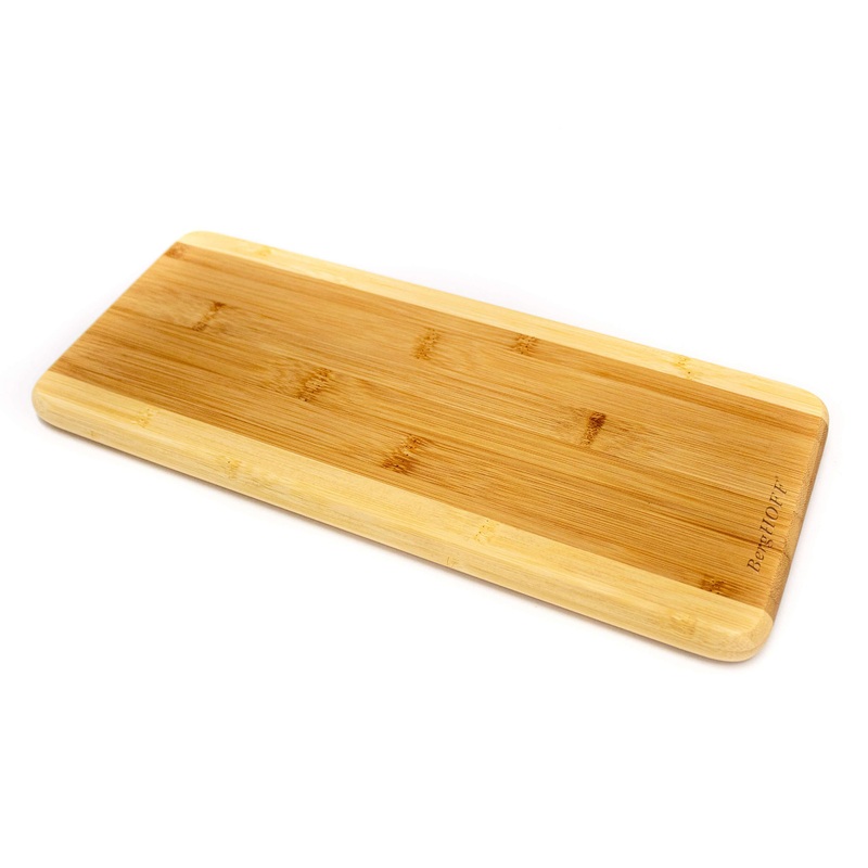 BergHOFF Bamboo 14.2″ x 6″ Long Rectangle Cutting Board, Two-toned