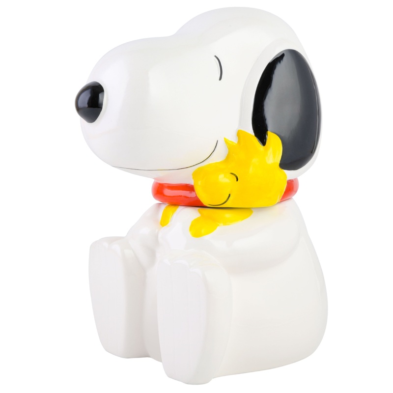 Peanuts Classic Snoopy 11″ Ceramic Cookie Jar w/ Fitted Lid