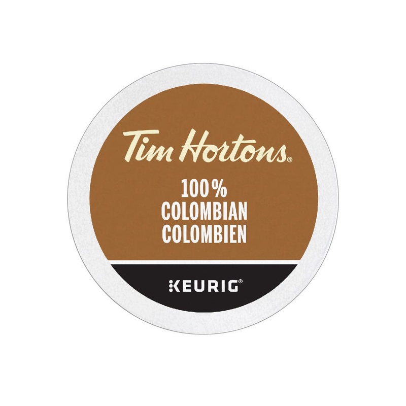Tim Hortons 100% Colombian K-Cup Pods (Box of 24)