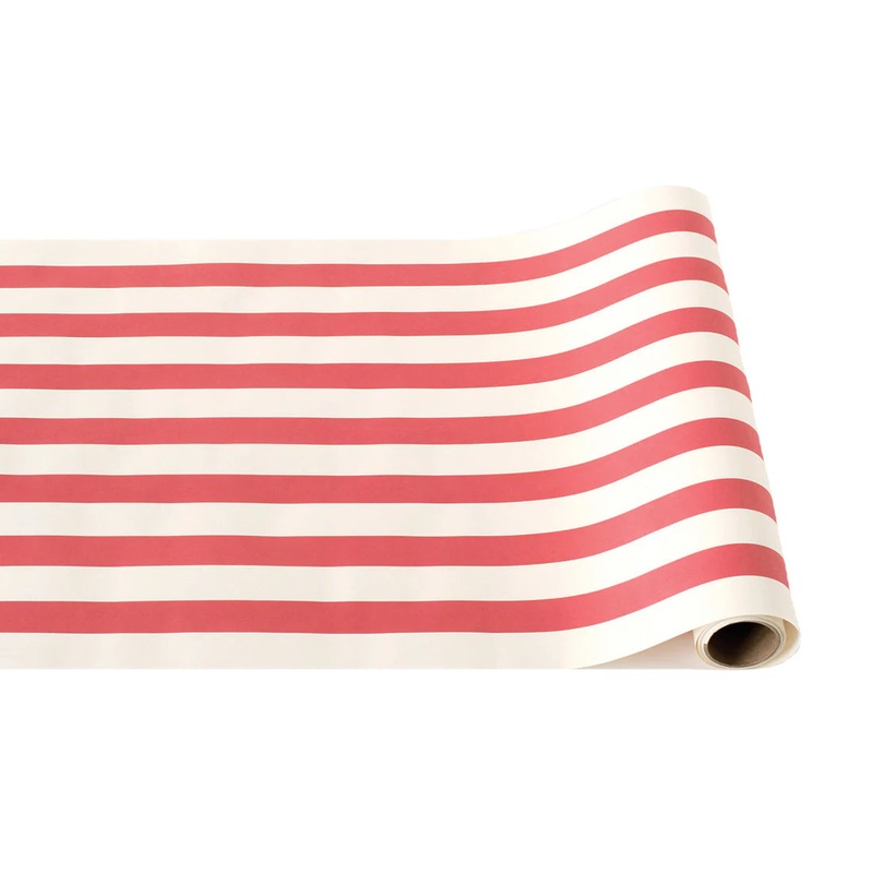 Hester & Cook Red Classic Stripe Runner