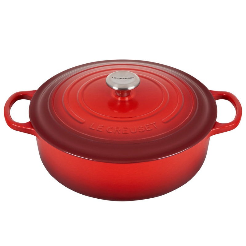 Le Creuset Wide 6.75 Qt Round Oven – Cerise (PROMO)