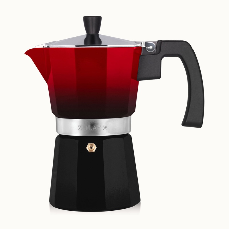 Stovetop Espresso Cup Moka Pot – 5.5 Cup