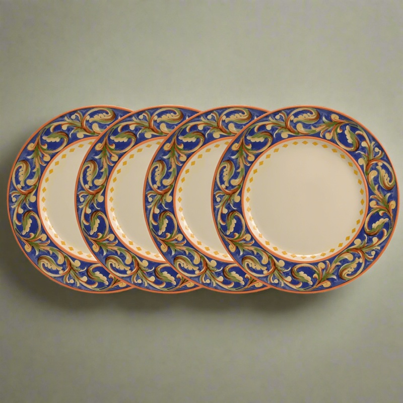 Villa della Luna Set of 4 Dinner Plates