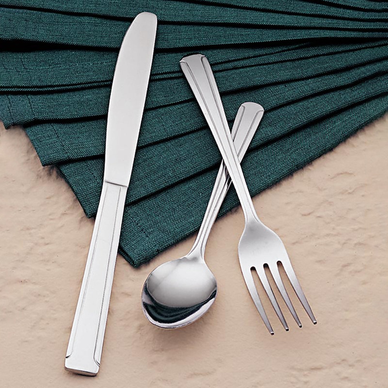 World Tableware Brandware 147 021 Dominion 8″ 18/0 Stainless Steel Heavy Weight Iced Tea Spoon – 12/Pack