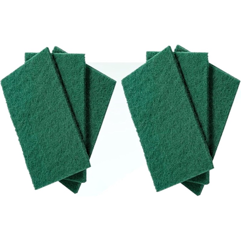 9″ x 6″ x 1/4″ Scrubbing Pad 27g – Cleaning Scrub Sponge Scouring Pads for Kitchen Dishes Cleaning Reusable Household Scrub Pads for Kitchen and Dish Cleaning Tool