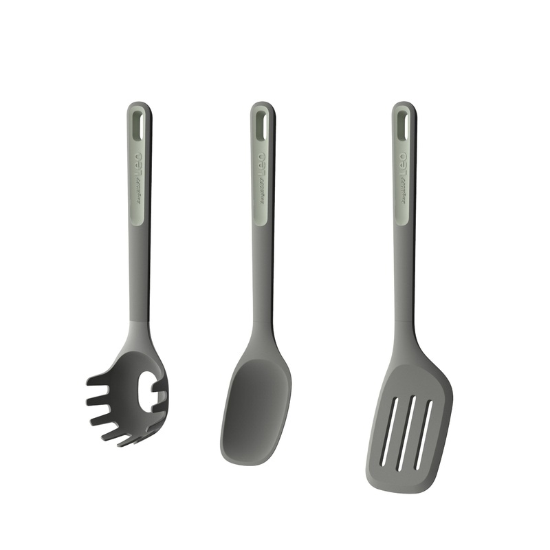 BergHOFF Balance 3Pc Nonstick Silicone Serving Utensil Set, Recycled Material