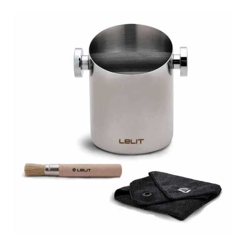 Lelit Espresso Knock Box Stainless Steel Coffee Container Kit – PLA360S