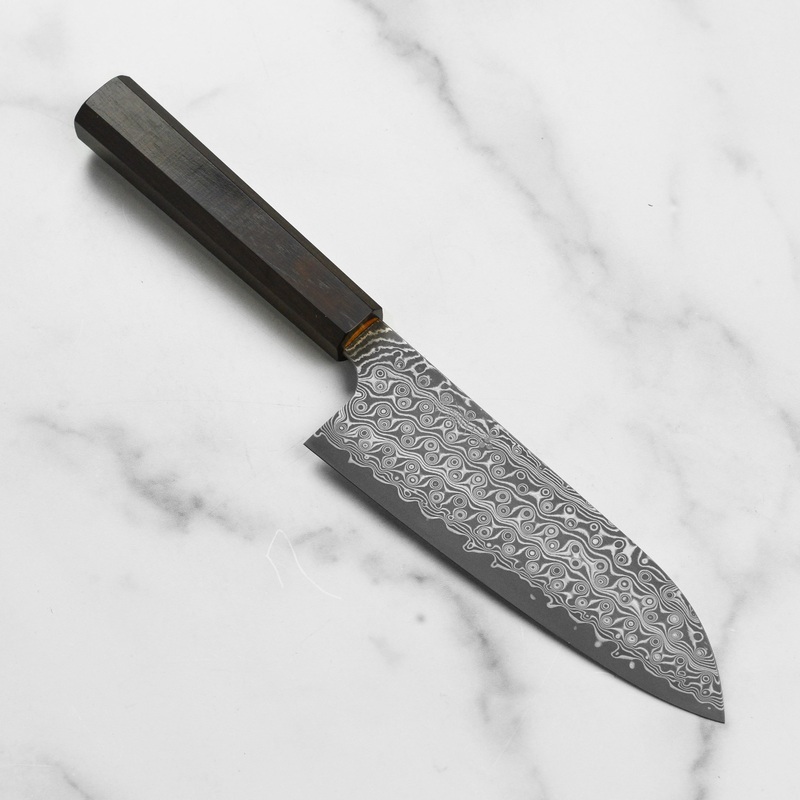 Nigara Anmon SG2 Damascus 7″ Santoku