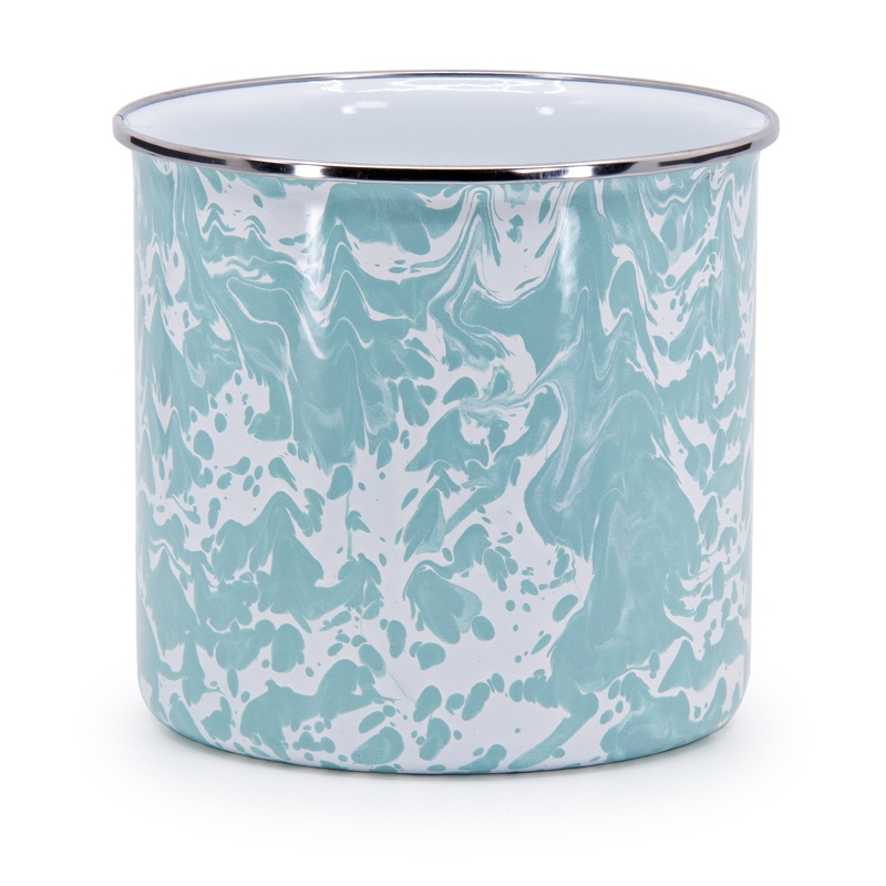 Sea Glass Swirl Utensil Holder