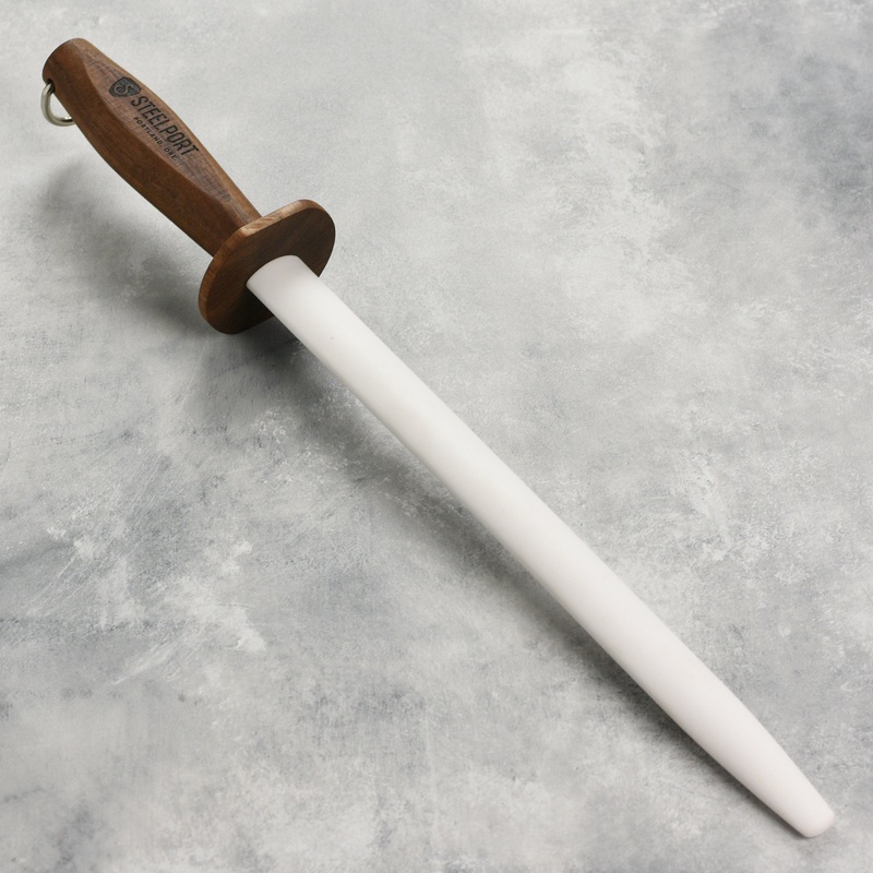 Steelport 12″ Oval Ceramic Honing Rod