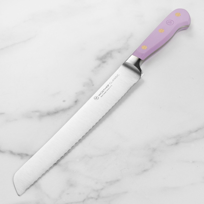 Wusthof Classic 9″ Purple Yam Double Serrated Bread Knife