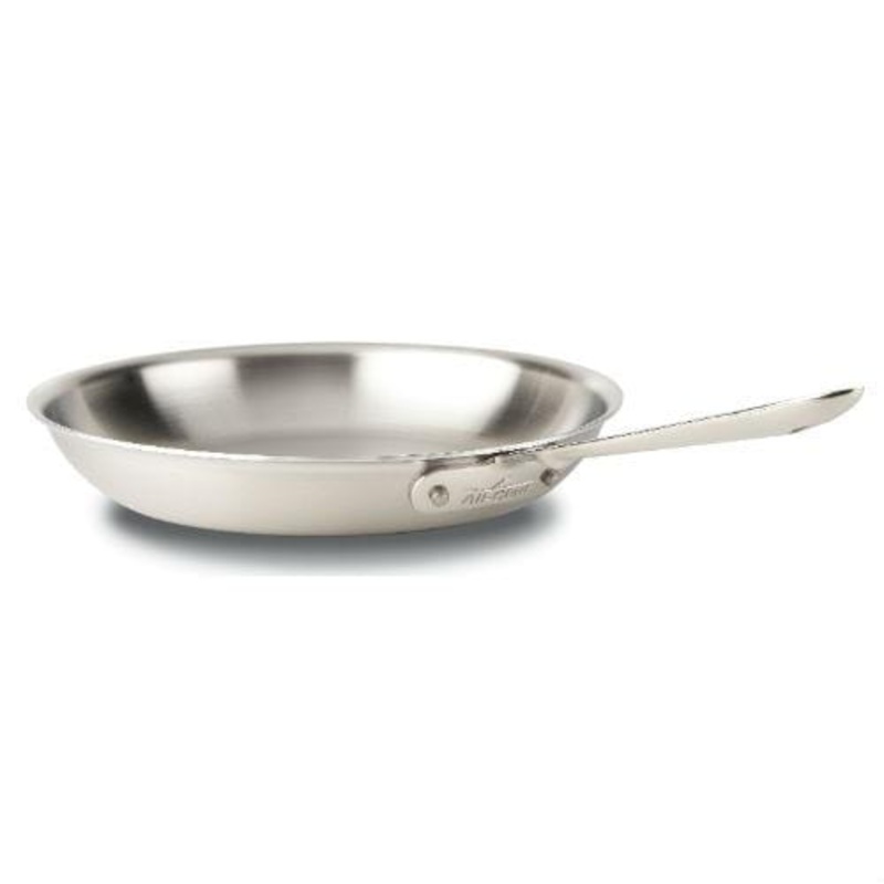All-Clad d5 Brushed Stainless Steel 12in Fry Pan
