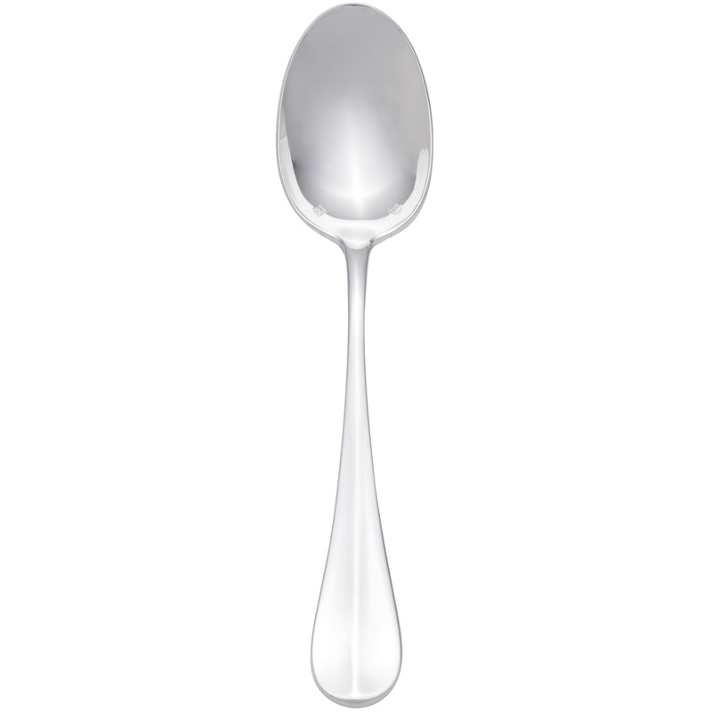 Chef & Sommelier T4906 Renzo 7 1/4″ 18/10 Stainless Steel Extra Heavy Weight Dessert Spoon by Arc Cardinal – 12/Pack
