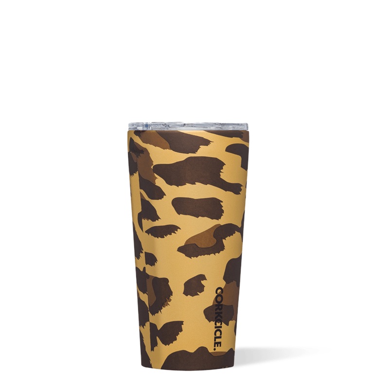 Corkcicle 16 oz Tumbler – Leopard