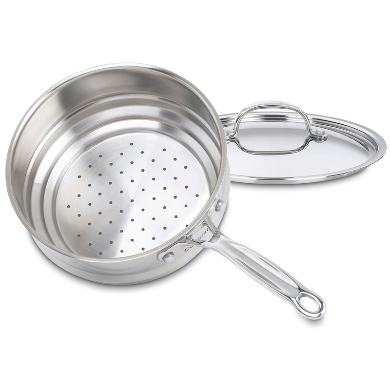 Cuisinart Chef’s Classic Stainless 20 cm Universal Steamer w/Cover