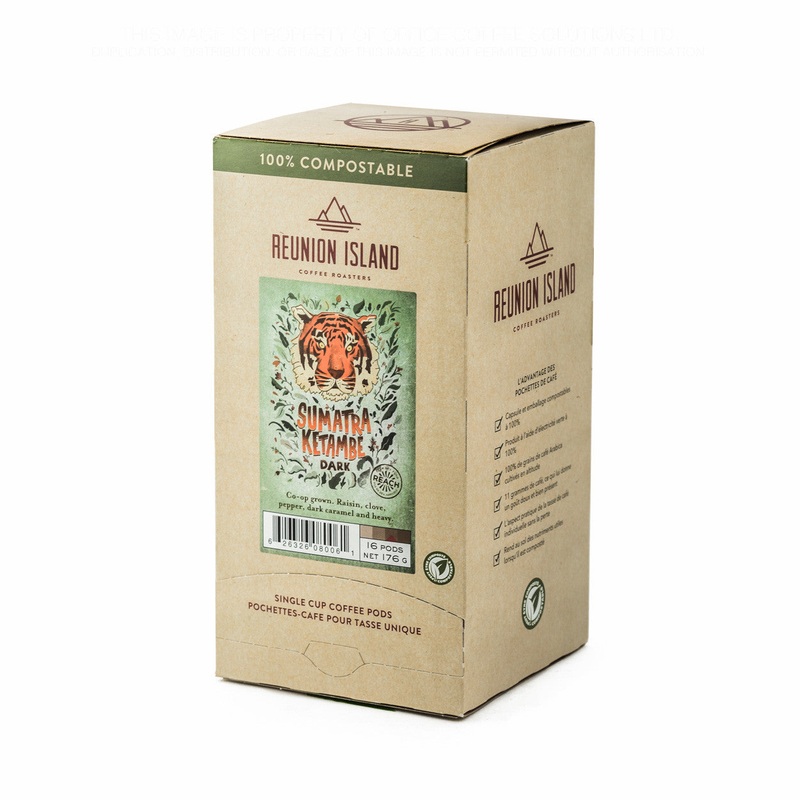 Reunion Island Sumatra Ketambe Dark Soft Pods