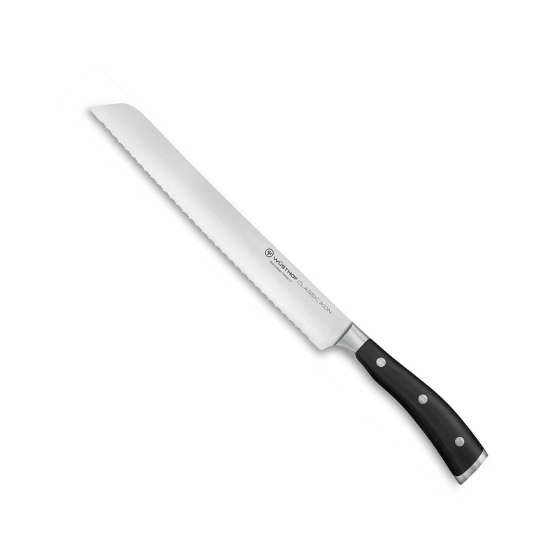 Wusthof Classic Ikon – 9″ Double Serrated Bread Knife
